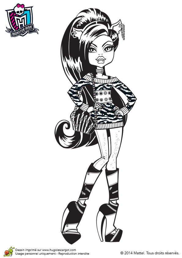 Coloriage Monster High A Colorier
