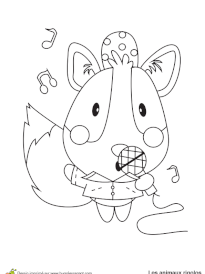 Coloriage Les Animaux Rigolos Coloriage Les Animaux Rigolos