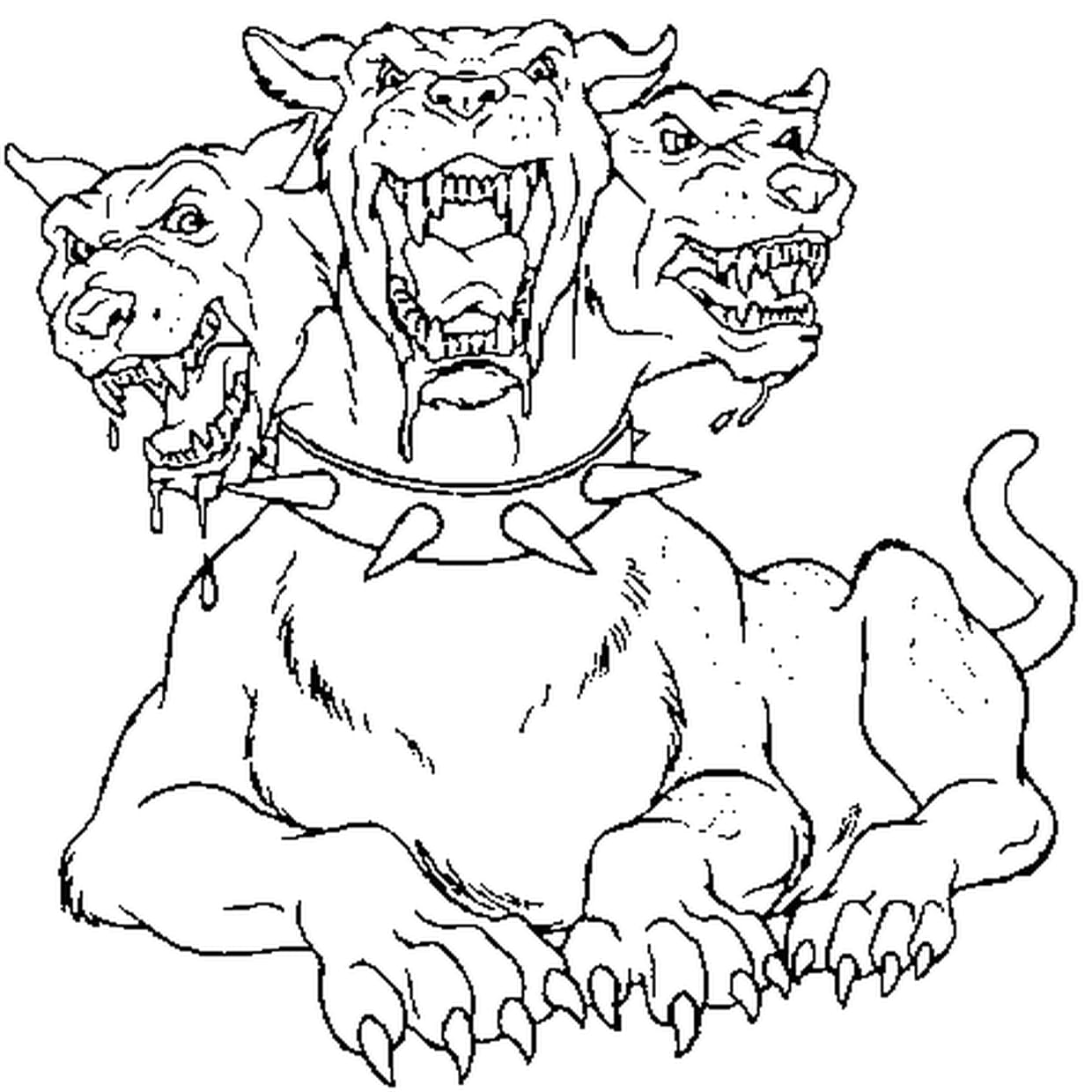 Le Plus Populaire Chien A Trois Tete Dessin Facile Angie Nikoll Fashion