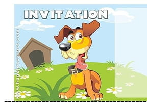 Coloriage Chien à Imprimer Sur Hugolescargotcom