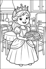 Cette petite fille est la reine de l'Epiphanie