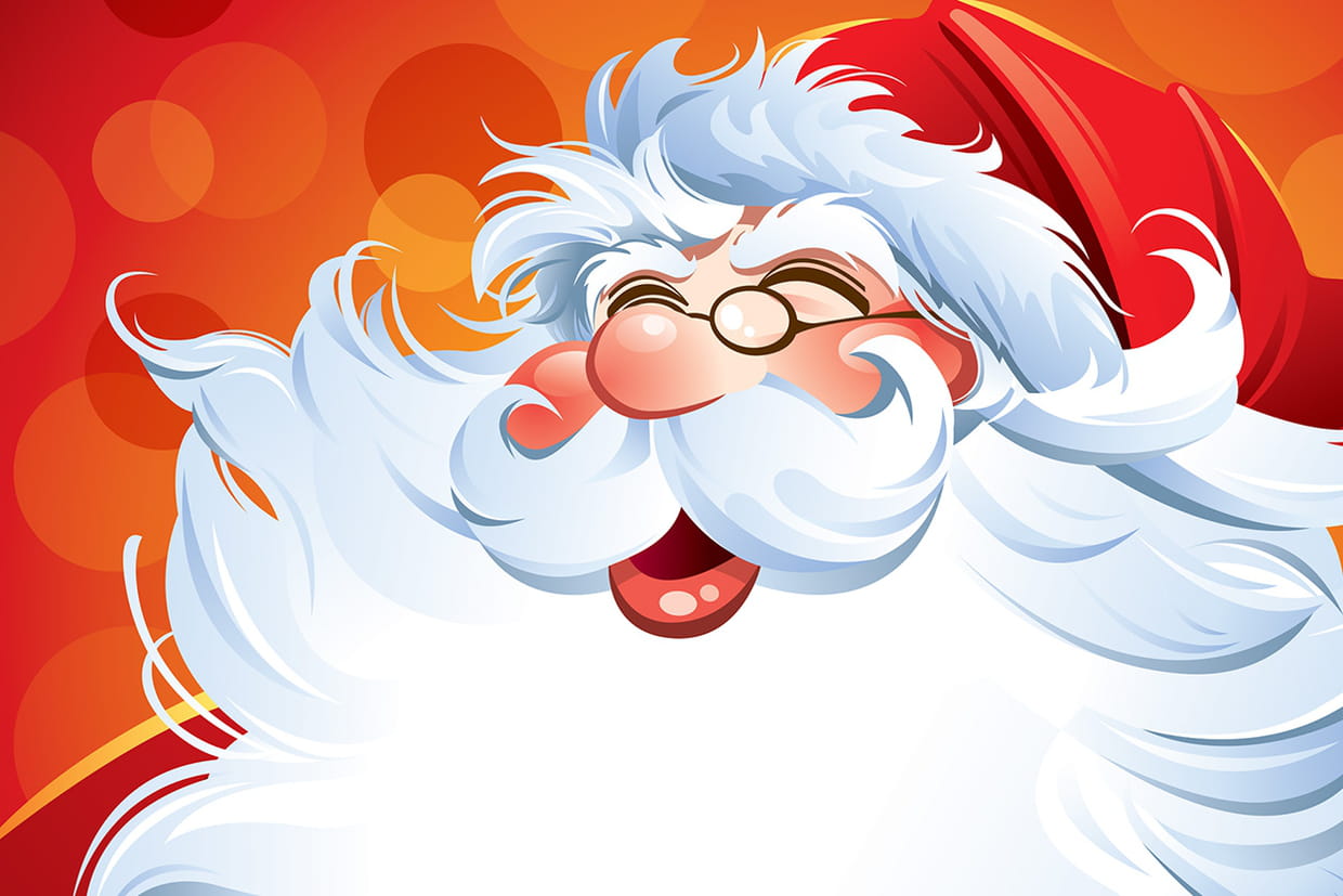 Coloriage De Pere Noel Gratuit