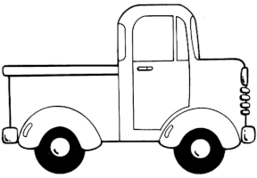 Coloriage camionnette