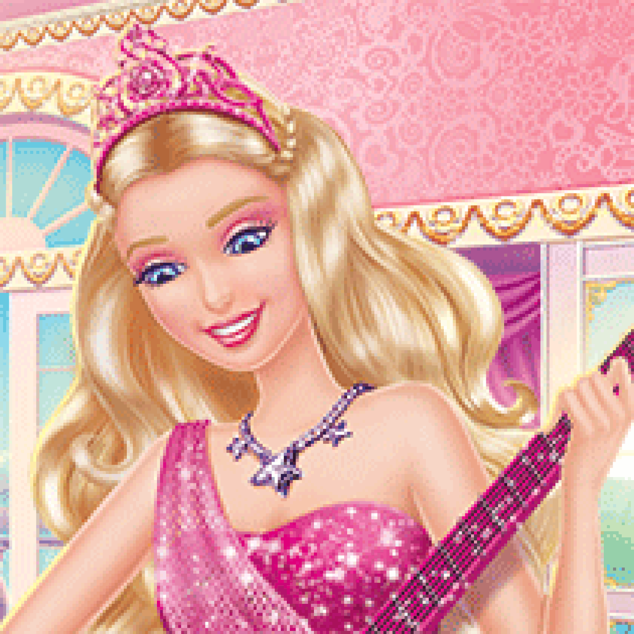 Coloriage Barbie Princesse A Imprimer