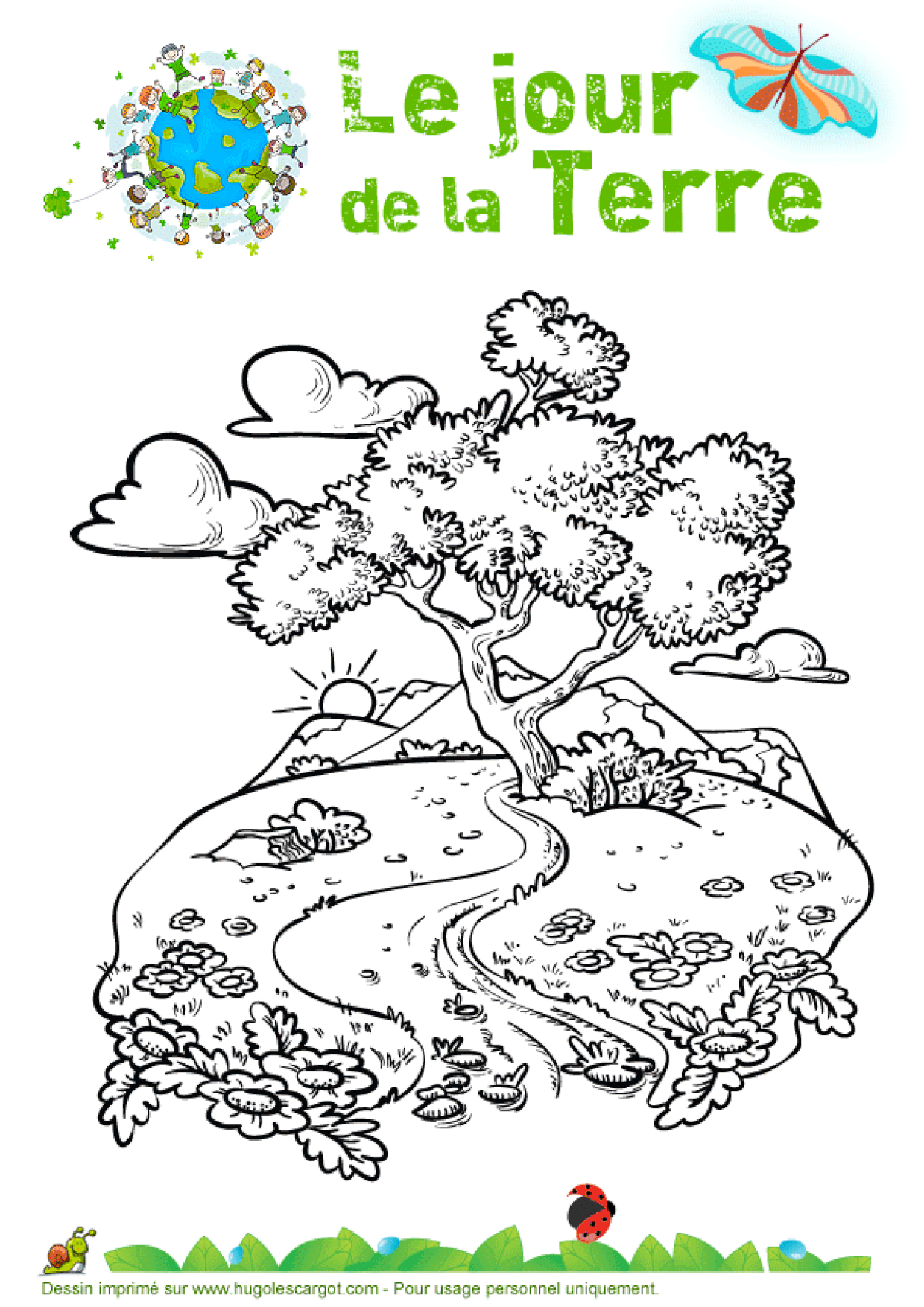 Coloriages De La Terre