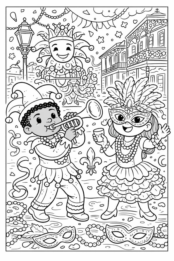 Mardi gras &agrave; La Nouvelle-Orl&eacute;ans