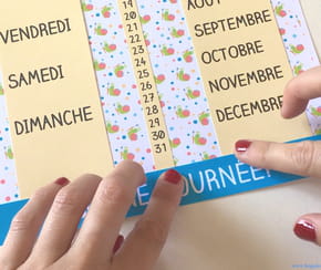 Ce calendrier éphéméride à imprimer est parfait pour une rentrée organisée