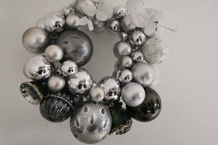 KIT COURONNE DE NOEL - Sandnes Garn - Laine Et Tricot