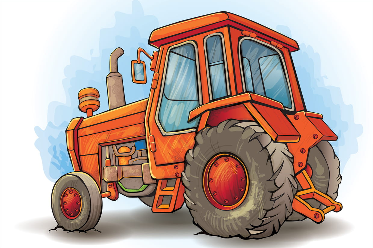 Coloriage A Imprimer Tracteur