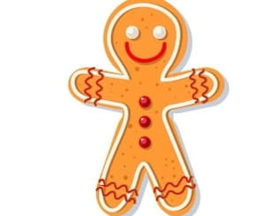 Dessiner un bonhomme en pain d'épice étape par étape