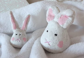 Lapin en p&acirc;te &agrave; sel