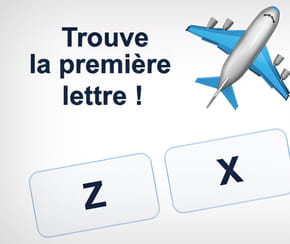 Jeu interactif&nbsp;: Trouve la premi&egrave;re lettre&nbsp;!