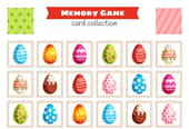 Jeu du memory sp&eacute;cial &oelig;ufs de P&acirc;ques