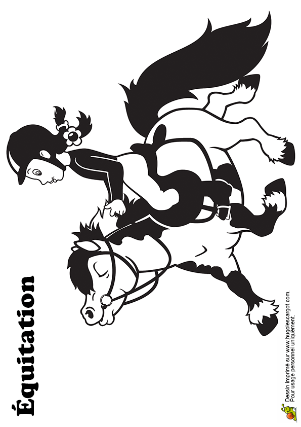 Poney Coloriage En Ligne