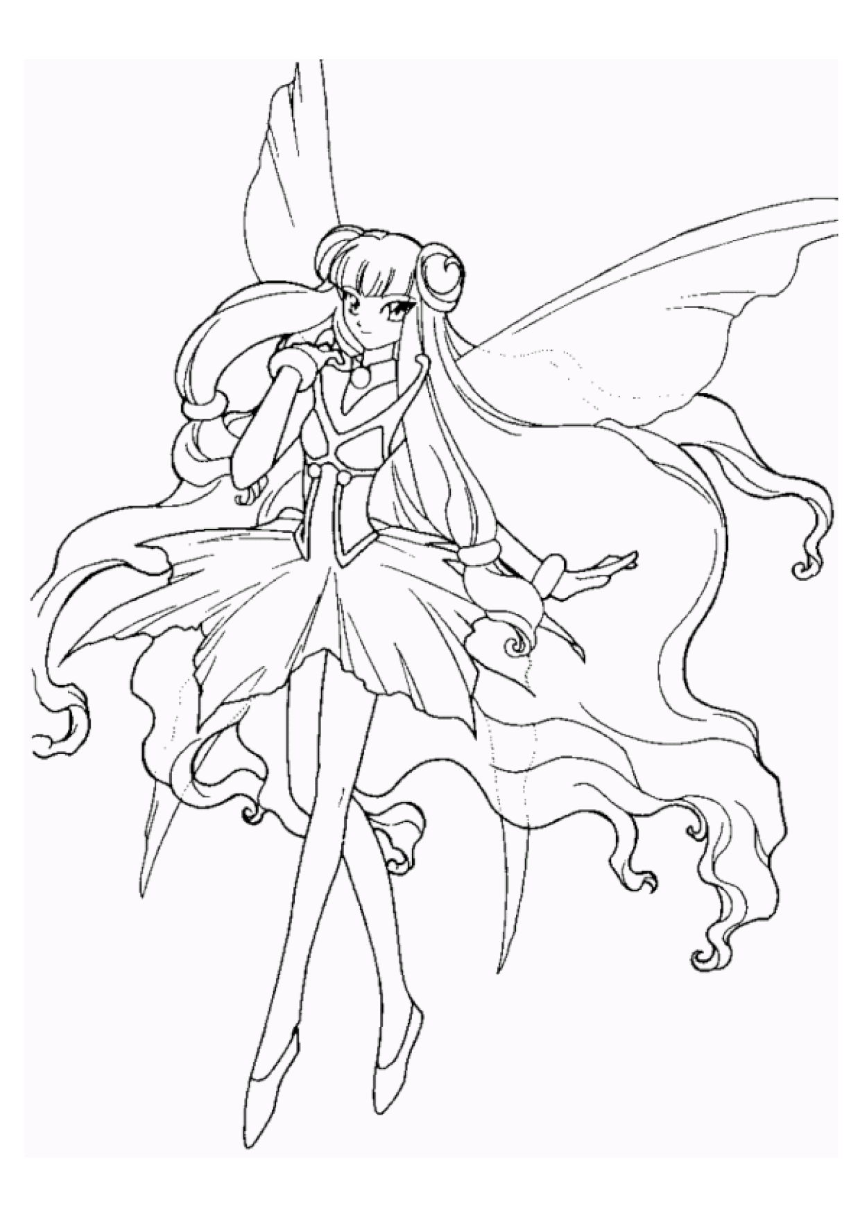 Coloriage Colorier Magic Knight Sur Hugolescargot Com