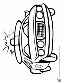 Coloriage A Imprimer Voiture Police