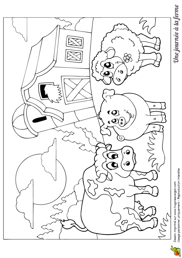 La Ferme Au Coloriage