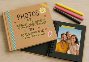 L'album souvenir personnalisé : un DIY facile pour garder vos vacances en famille en mémoire