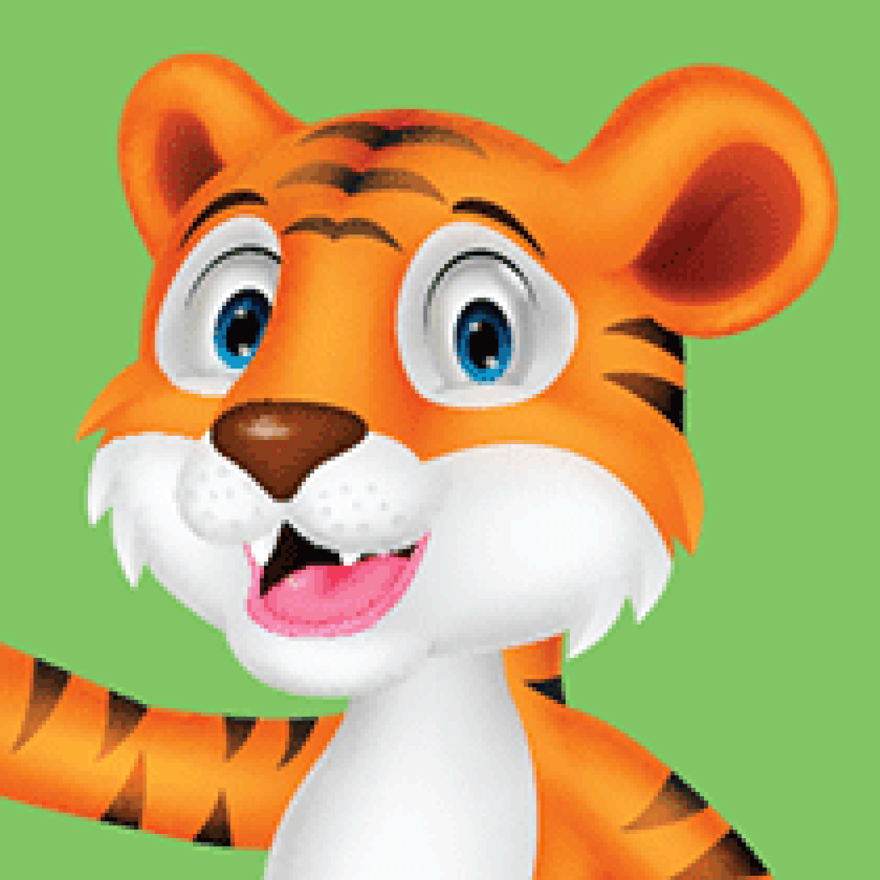 Coloriage De Tigre En Ligne