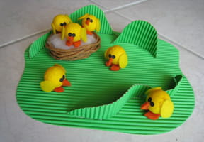 Les poussins de P&acirc;ques