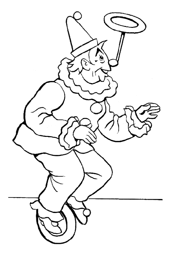 Coloriage Cirque Gratuit A Imprimer