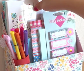 Fabriquez un porte-documents personnalis&eacute; pour le bureau des enfants