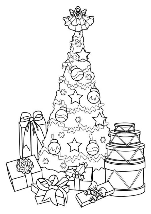 Coloriage A Imprimer Sapin Noel