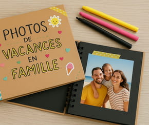 L'album souvenir personnalisé : un DIY facile pour garder vos vacances en famille en mémoire