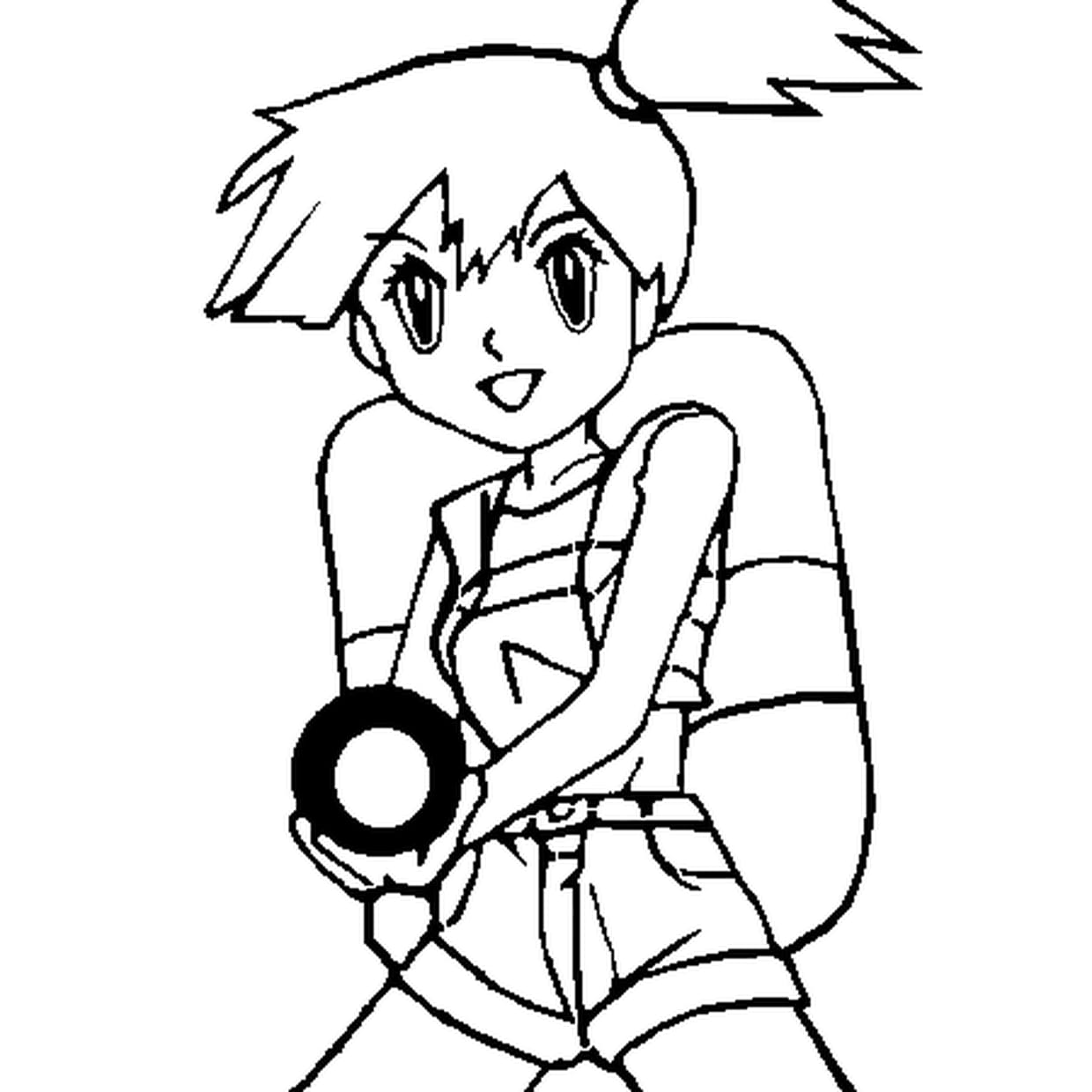 Coloriage Pokemon Ondine En Ligne Gratuit A Imprimer