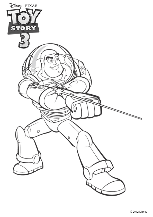 Coloriage A Imprimer Toy Story 3 Gratuit