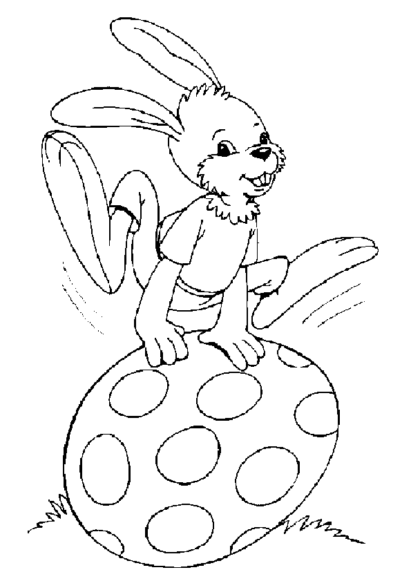 Coloriage De Lapin A Imprimer Gratuit