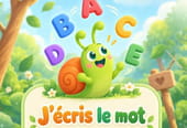 Jeu interactif&nbsp;: j'&eacute;cris le mot