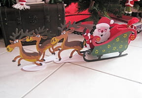 Le tra&icirc;neau du p&egrave;re No&euml;l