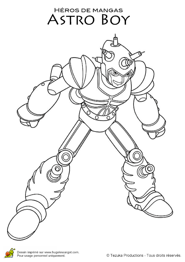 Coloriage Astro Boy A Imprimer