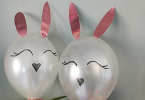 Fabriquer des lapins avec des ballons de baudruche