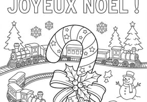 Coloriage d'un sucre d'orge