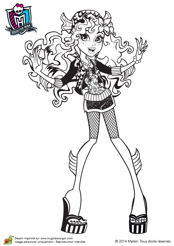Coloriage Des Monster High