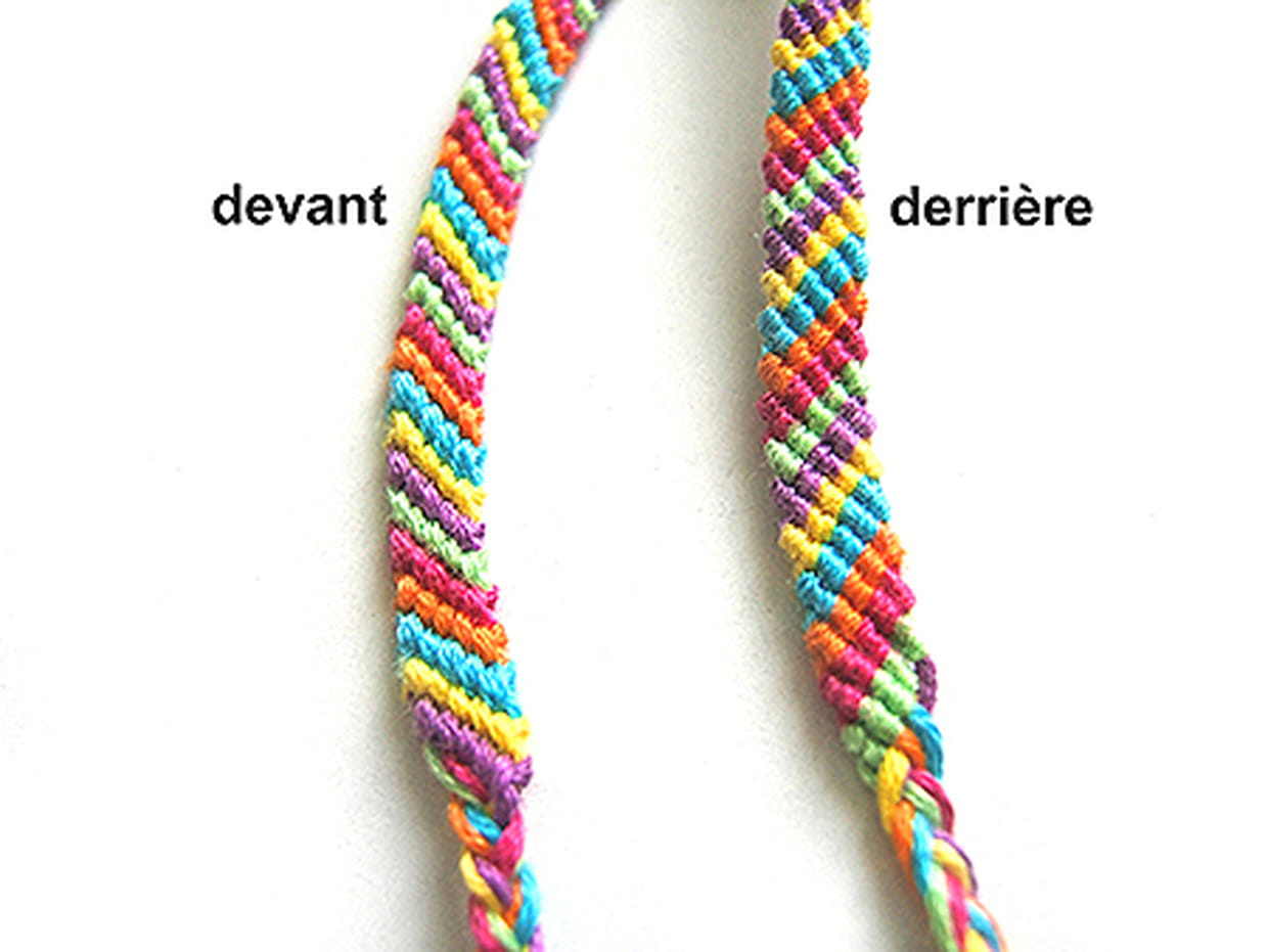 Kit Fils à Broder Bracelet Brésilien - 12 Noirs + 12 Blancs, Haute Qualité, Résistant, Parfait DIY Homme Femme