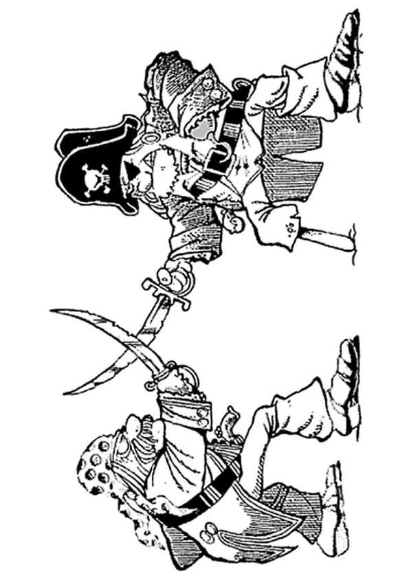 Coloriage A Imprimer Playmobil Pirate