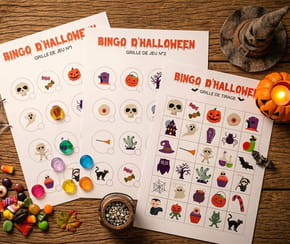 Bingo d'Halloween&nbsp;: le jeu monstrueusement amusant &agrave; imprimer