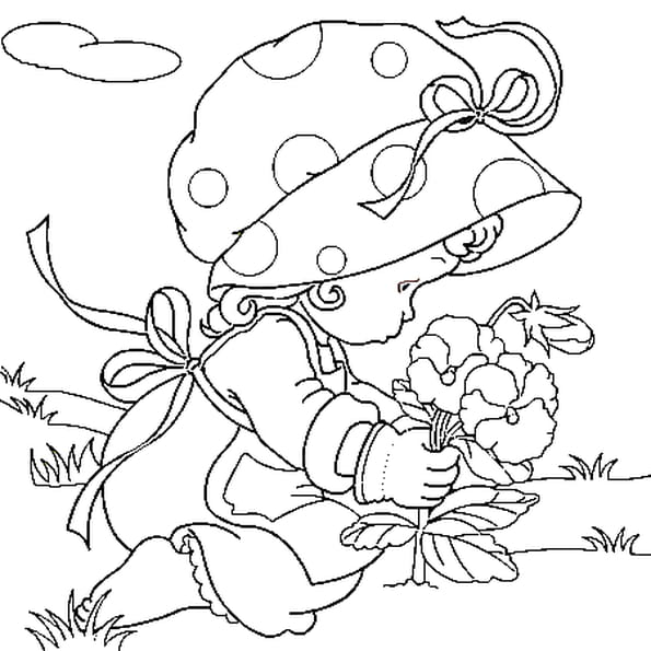 Coloriage A Imprimer De Fille Gratuit