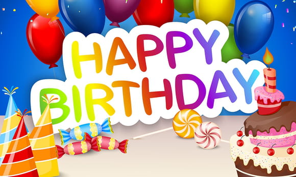 Carte anniversaire