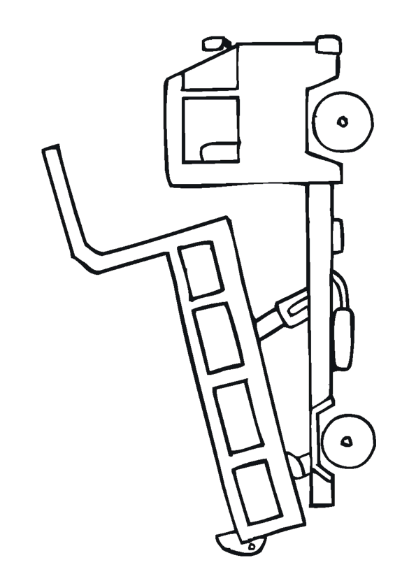 Coloriage De Camion Benne