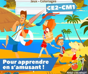 Notre cahier de vacances CE2-CM1&nbsp;&agrave; imprimer gratuitement