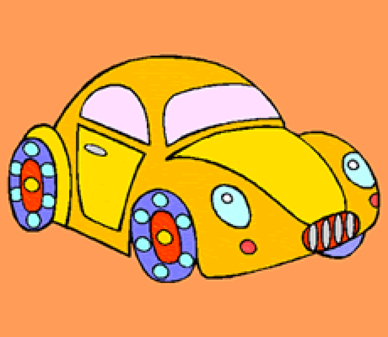 Voiture A Imprimer Coloriage