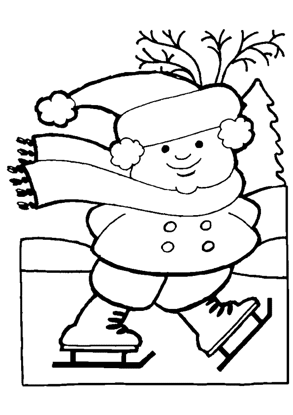 Coloriage D Hiver Maternelle