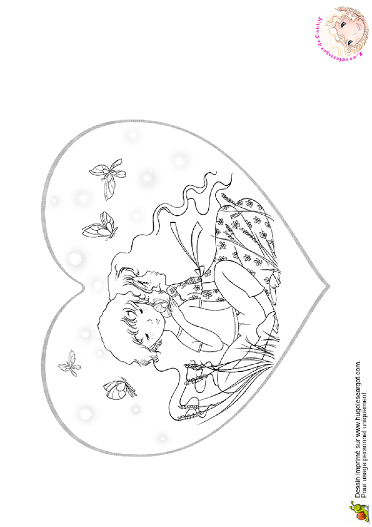 Coloriage Amour