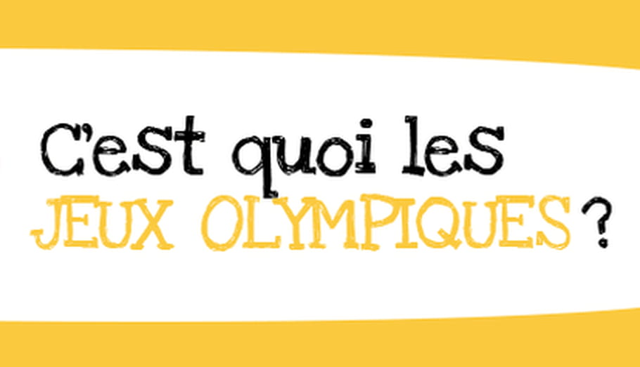 Qui a inventé les Jeux Olympiques ?