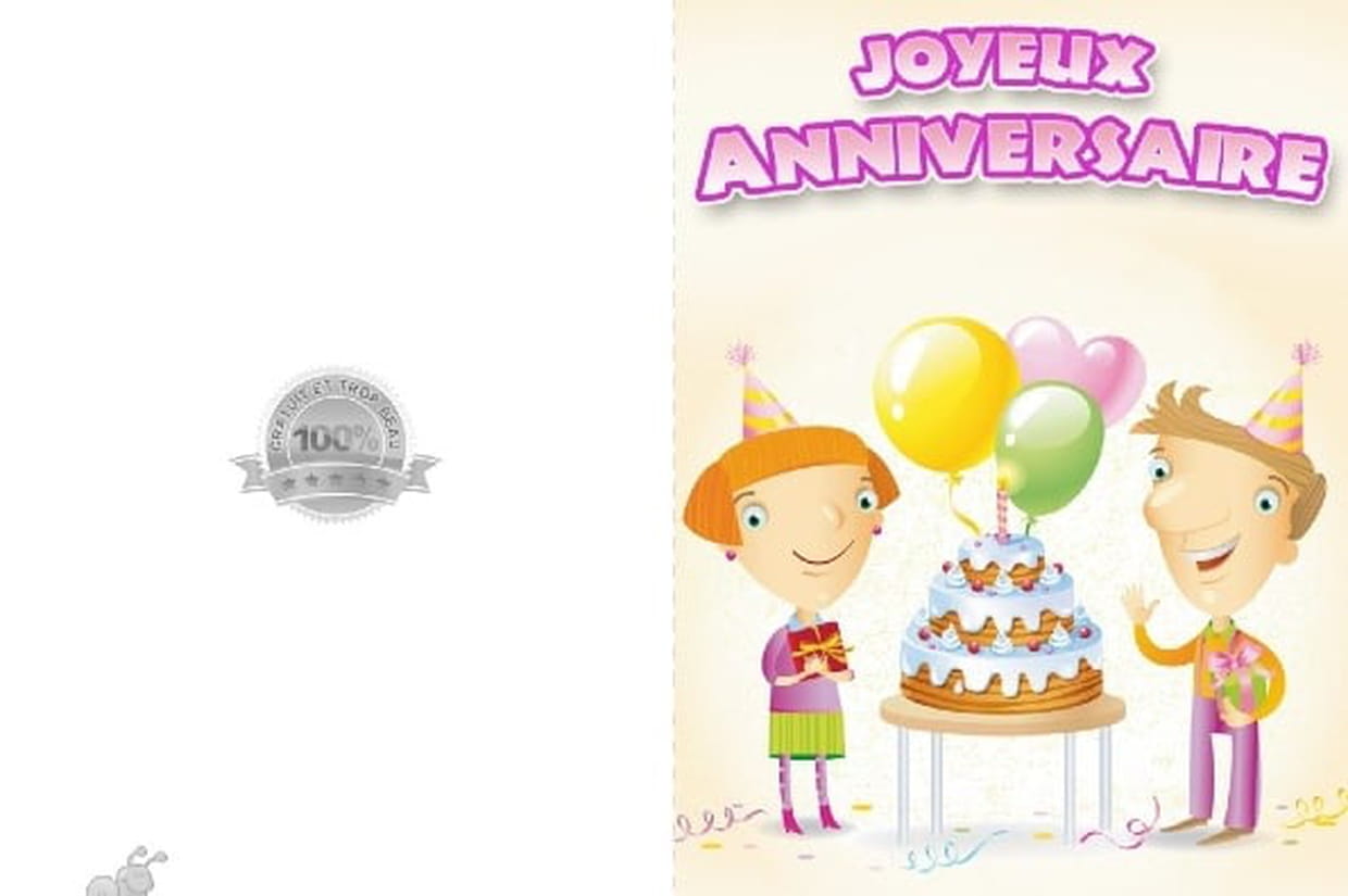 Carte Anniversaire Amis
