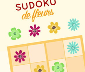 Jeu interactif - Sudoku 4x4&nbsp;fleurs